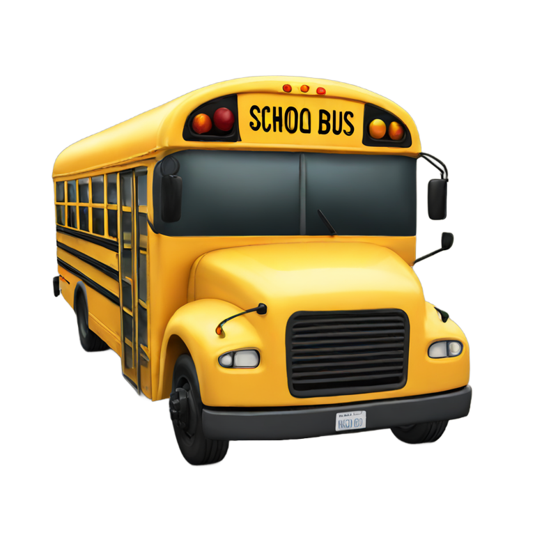 genmoji : Autobus scolaire