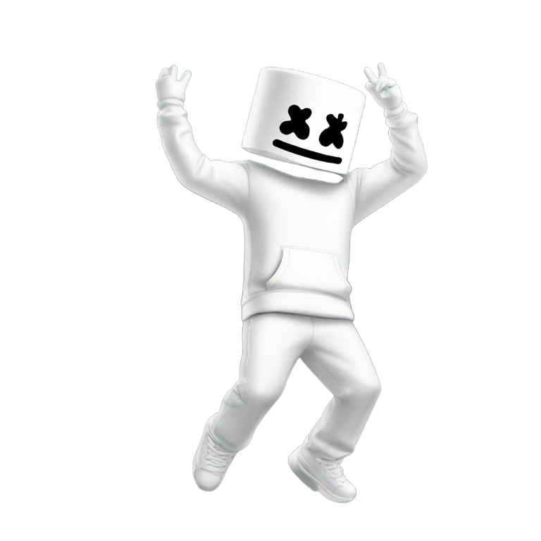 genmoji：Marshmello Music Maker dabbing