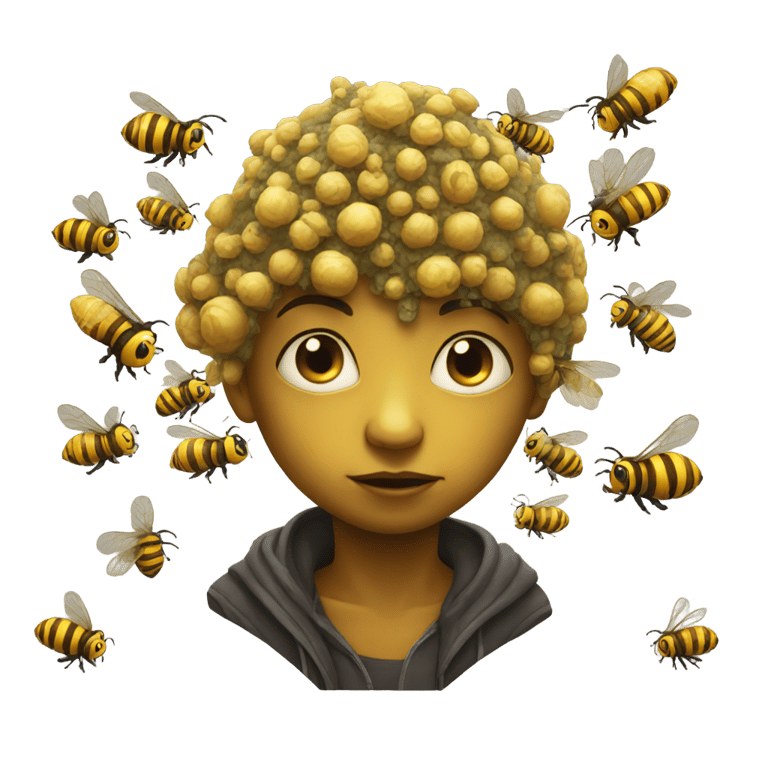 絵文字：Hive mind