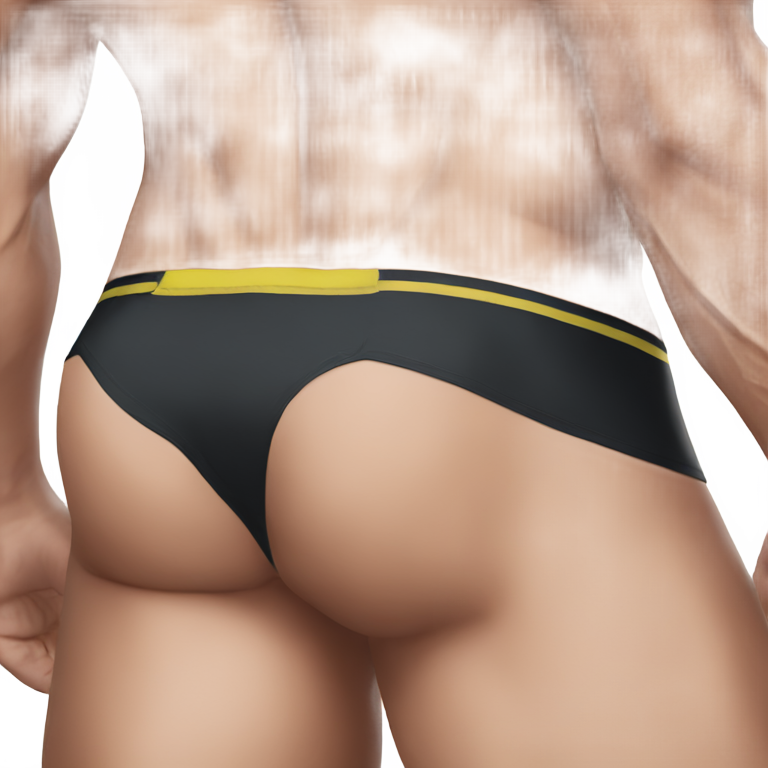 genmoji : Jockstrap masculin vu de dos
