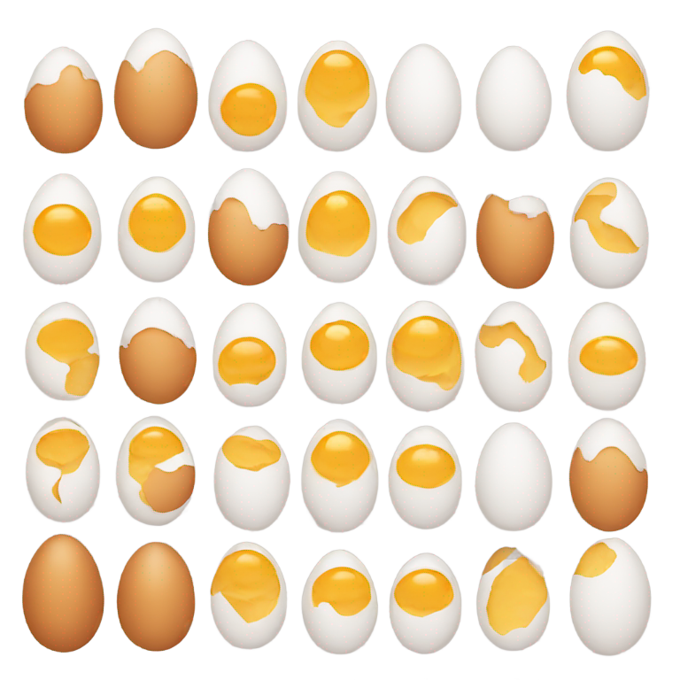 genmoji: Eggs
