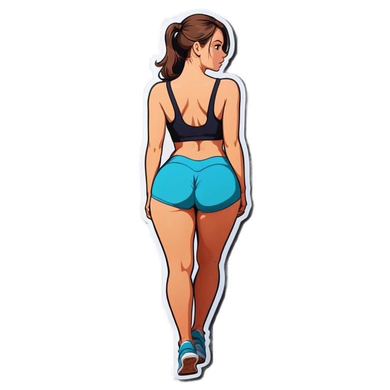 genmoji: girl with large ass