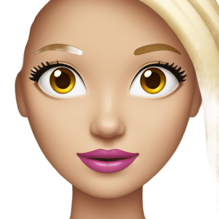 genmoji：白色芭比