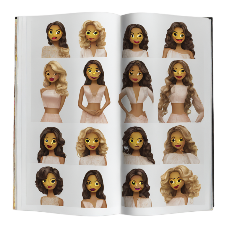 genmoji : magazine Vogue (livre)
