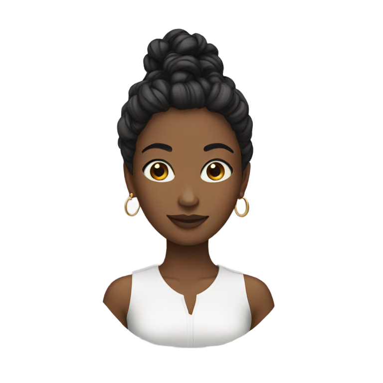 genmoji : Fille branchée