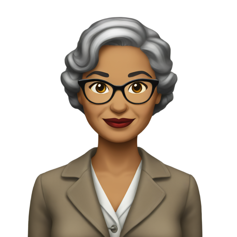 genmoji：丰满的罗莎·帕克斯
