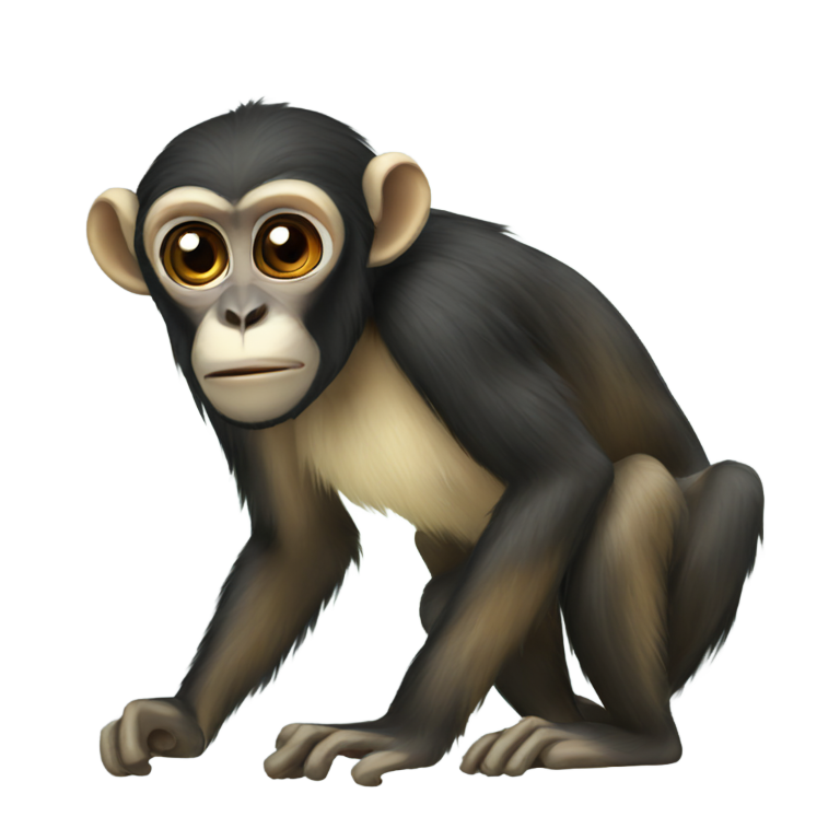genmoji: Spider monkey