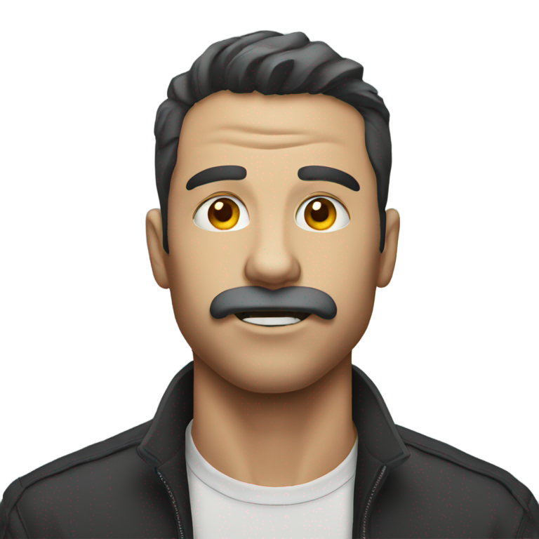 genmoji: man with tape on mouth