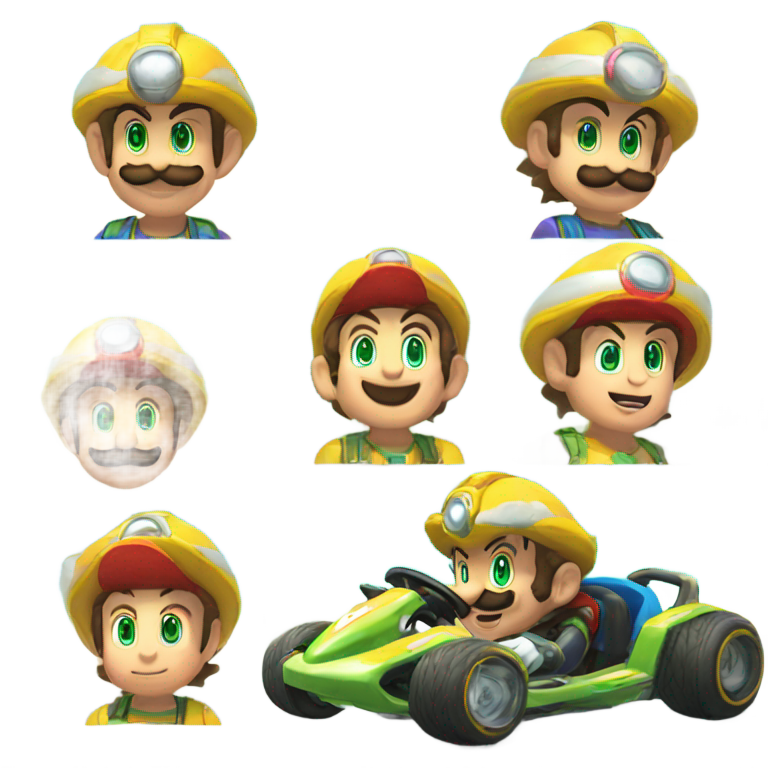 絵文字：サンシャイン空港 マリオカート8 デラックス