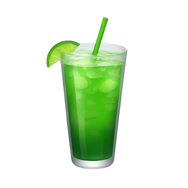 genmoji: A green drink