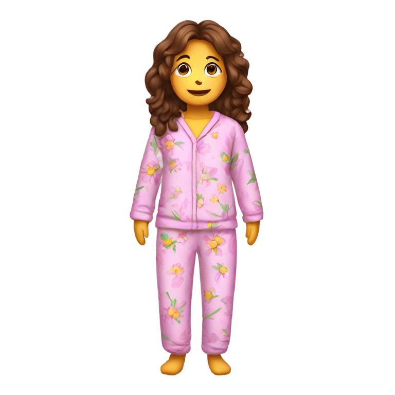 genmoji：Pajama flowers