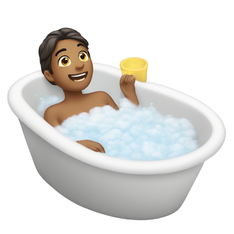 genmoji : Bain moussant