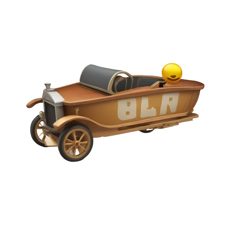 genmoji：泰坦尼克肥皂箱赛车