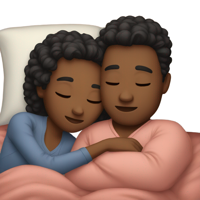 genmoji : Couple en train de câliner