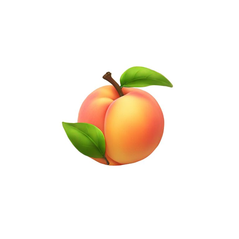 genmoji：桃子中带有额外的女朋友植物