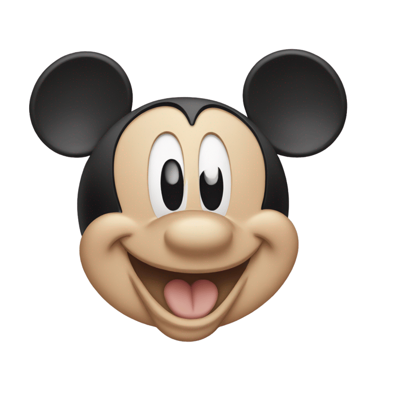 genmoji : Mickey Mouse
