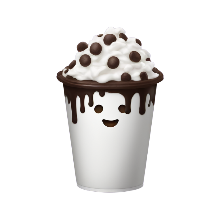genmoji : McFlurry Oreo