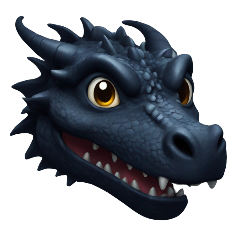 genmoji: Dark dragon