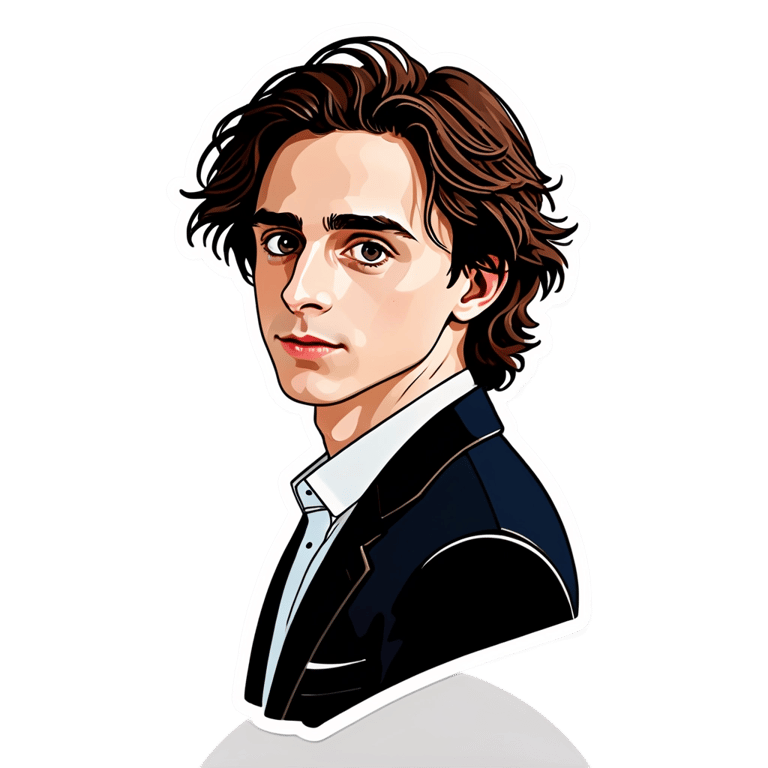 genmoji: Timothée Chalamet