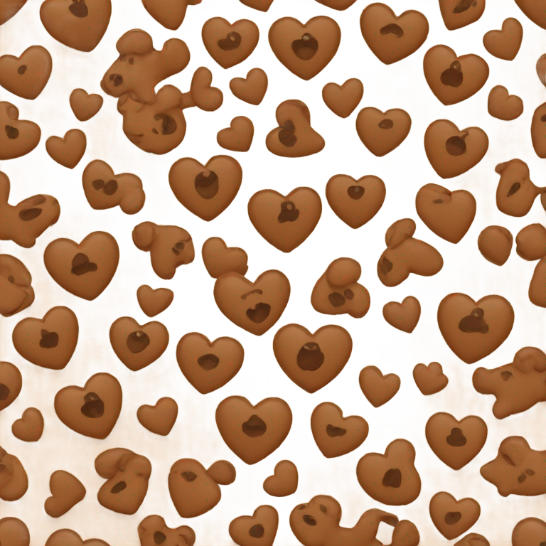 絵文字：🤎🐶 愛犬への愛