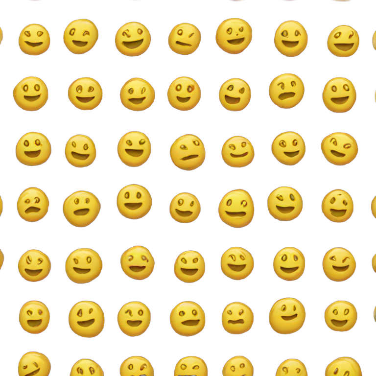 genmoji：黄色软糖圈
