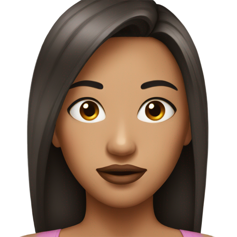 genmoji: Face with big boobs