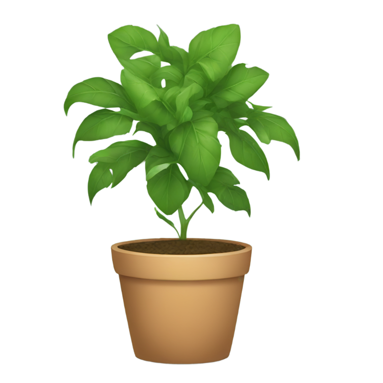 genmoji：秃头盆栽