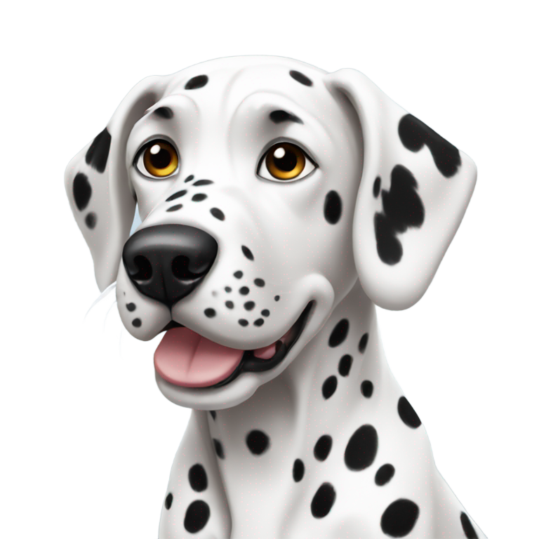 genmoji：达尔马提亚犬