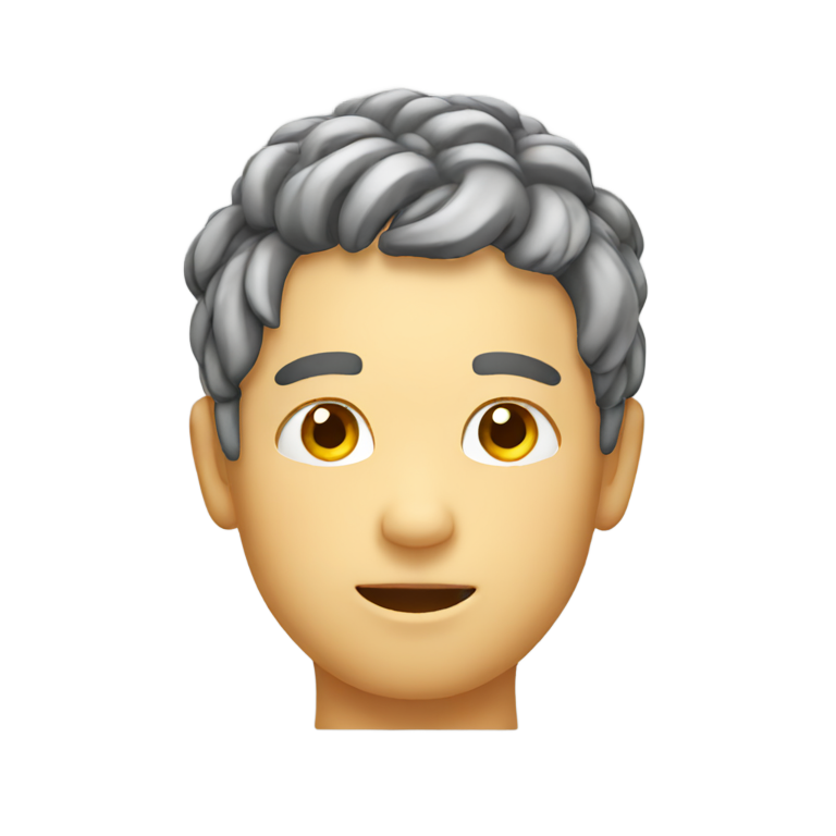 genmoji : Main sur la tête