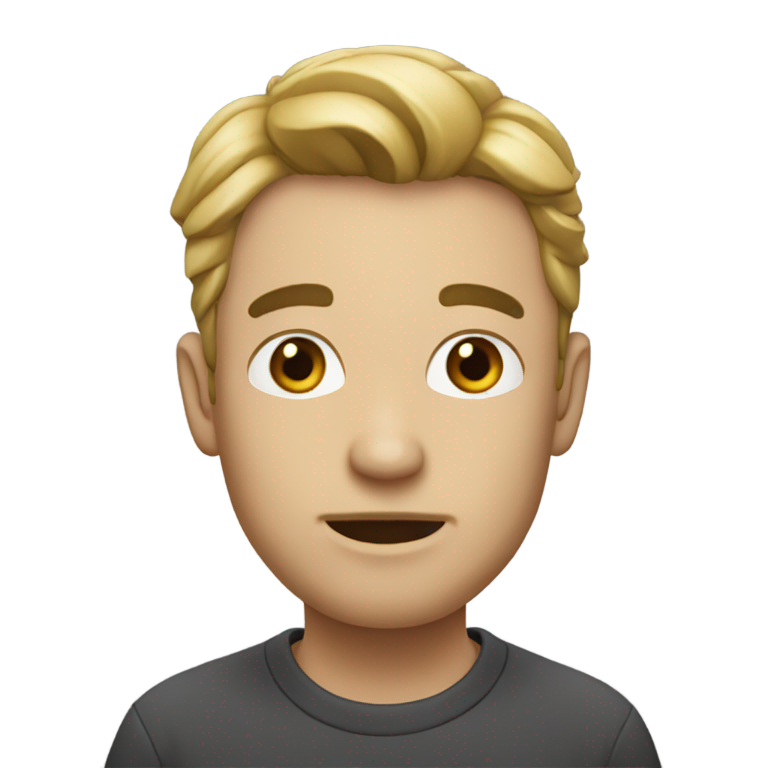 genmoji : Monocycliste