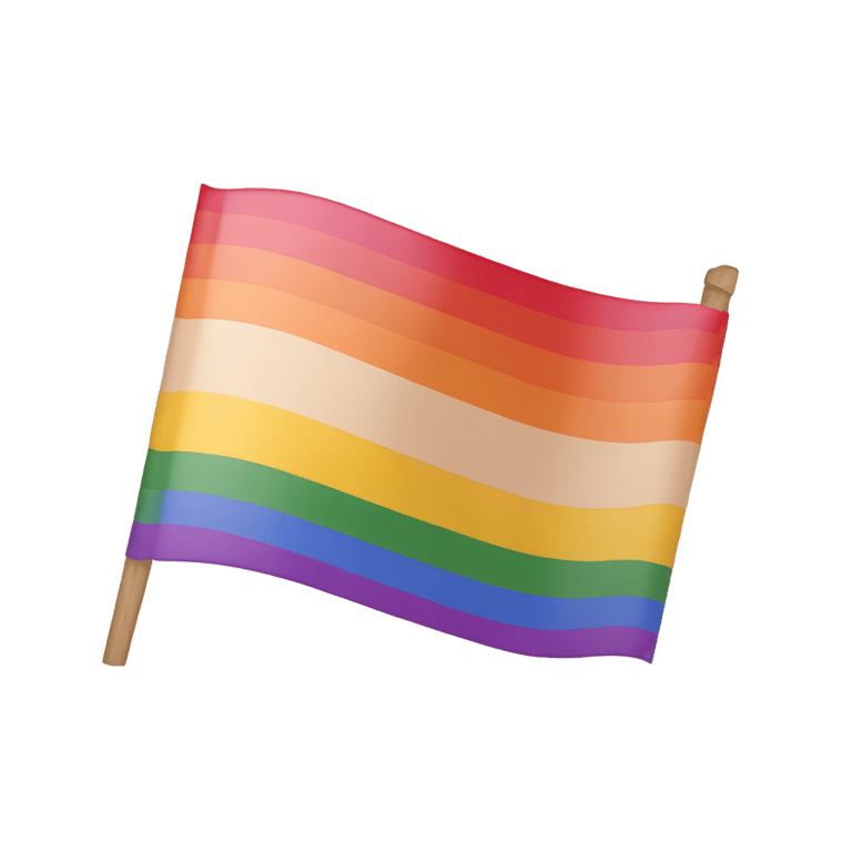 genmoji : Gay flag