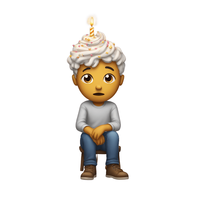 genmoji：悲伤的生日