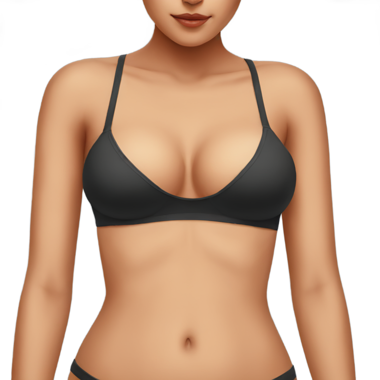 genmoji : sous-sein sur une femme