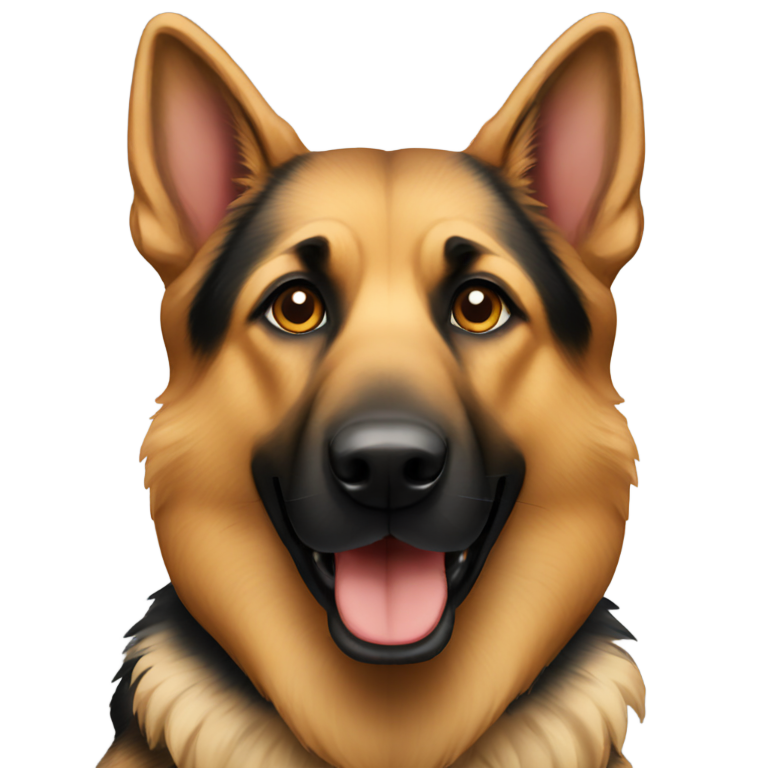 genmoji: German shepherd
