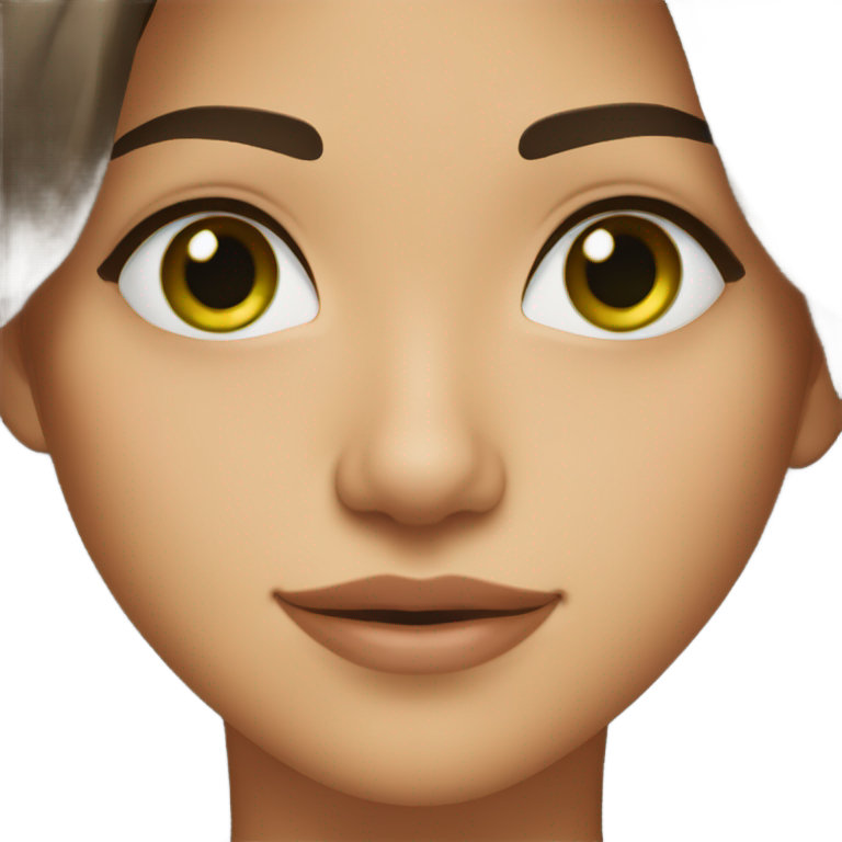genmoji：矮个子，半墨西哥血统，中长棕发，绿色眼睛，中等鼻子，15岁