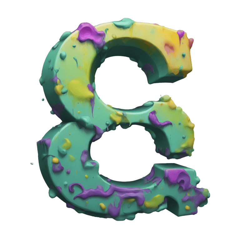 genmoji : Lettre g en graffiti