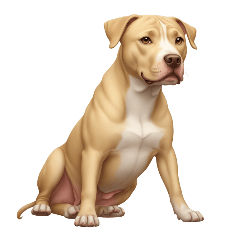 genmoji: Pit Bull Labrador