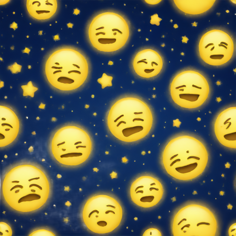 genmoji：星空之夜