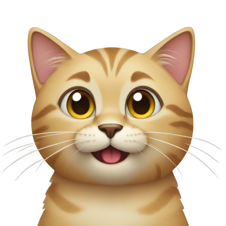 genmoji：猫咪打招呼