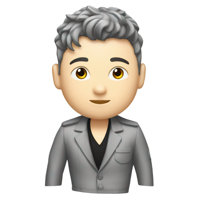 genmoji：约翰·纽曼灰色内裤