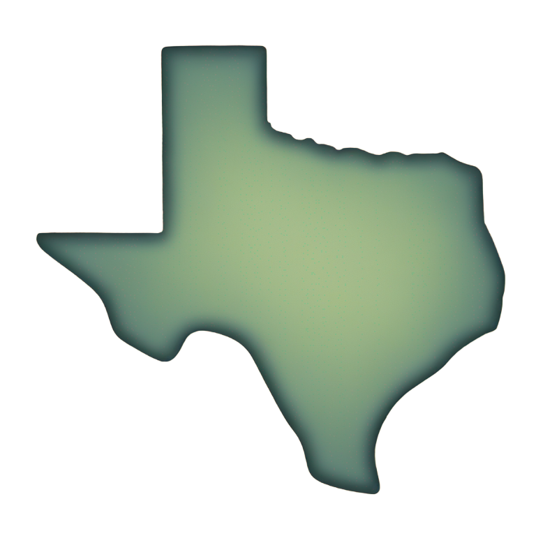genmoji : Carte du Texas