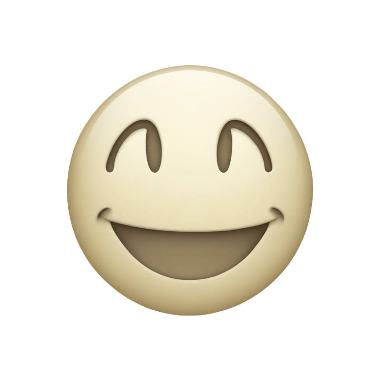 絵文字：Smiley but no face
