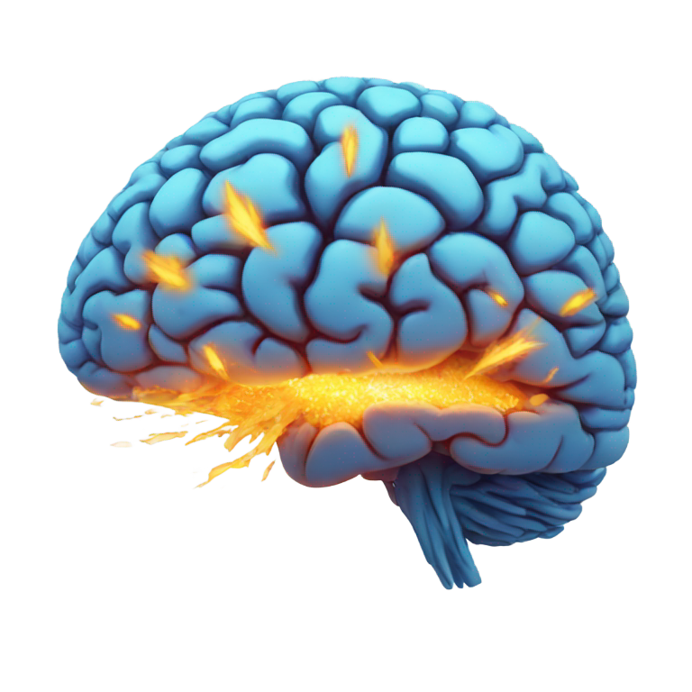 genmoji: Brain exploding