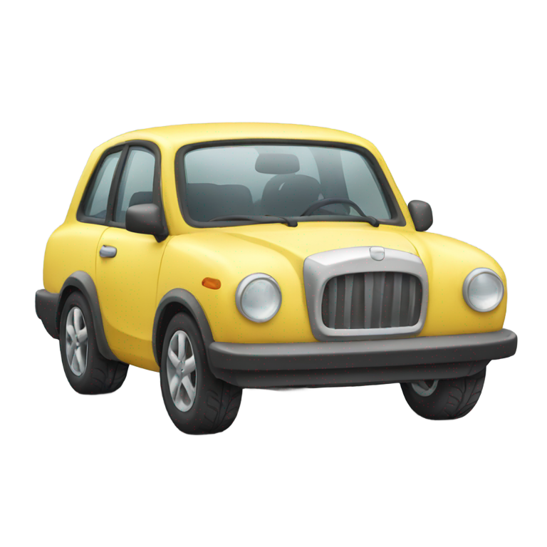 genmoji: baby car