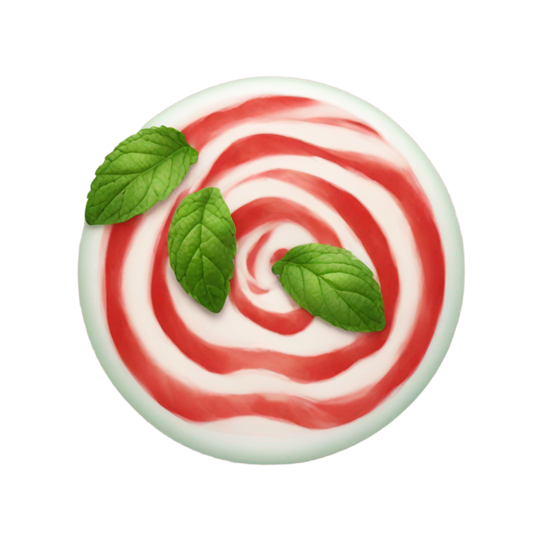 genmoji：薄荷圆圈