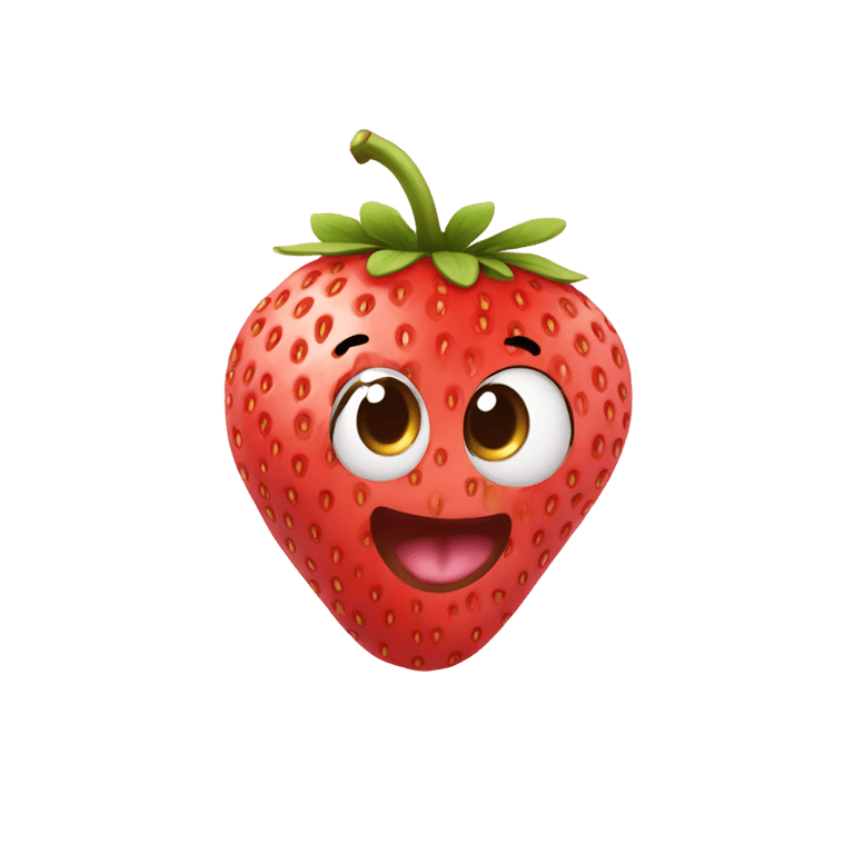 genmoji：草莓布丁
