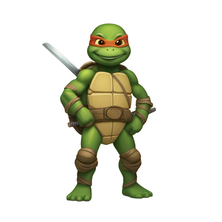 絵文字：ニンジャタートル