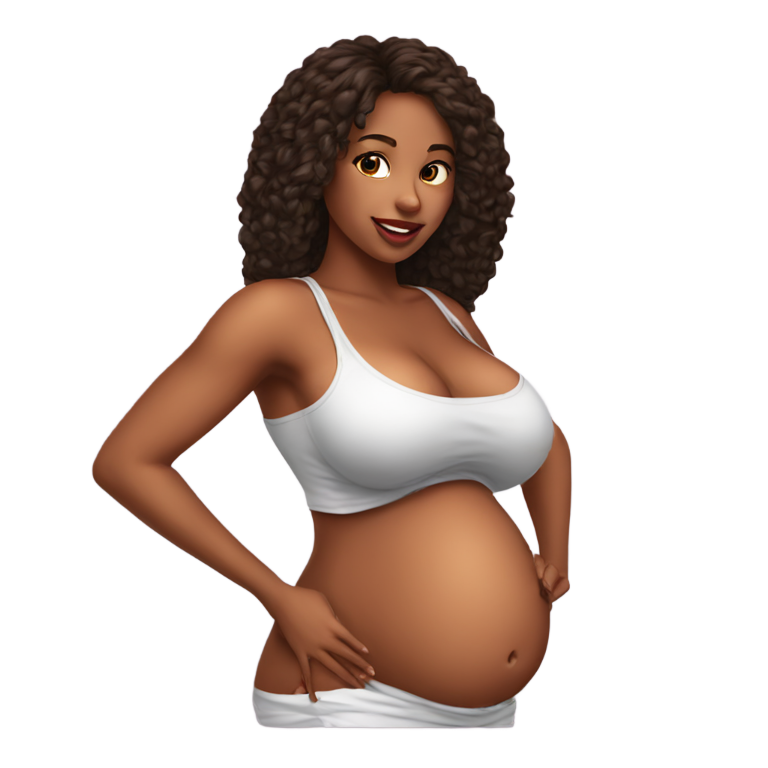 genmoji: sexy nude big tits hyper pregnant women