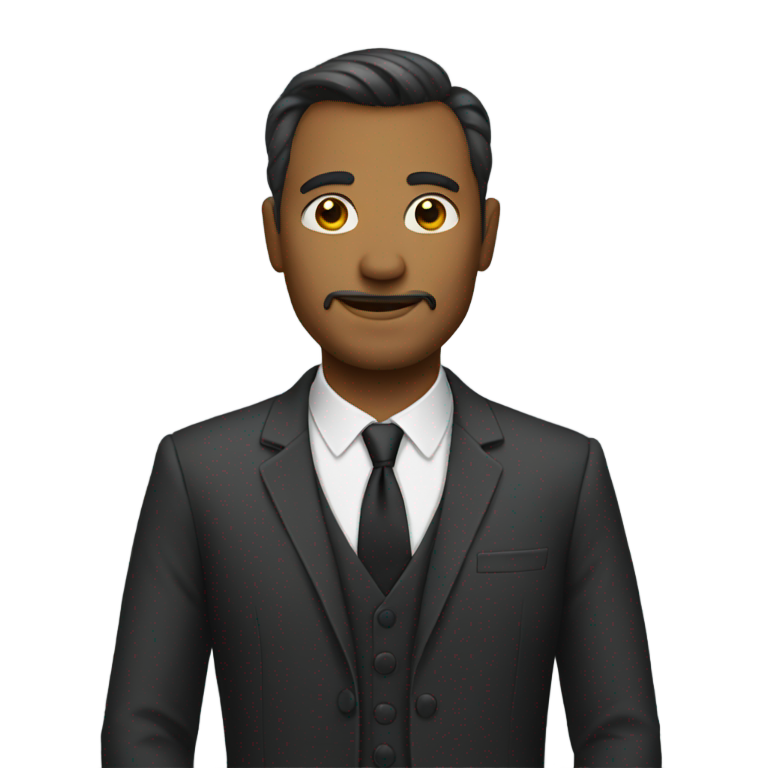 genmoji：穿裙子的男人