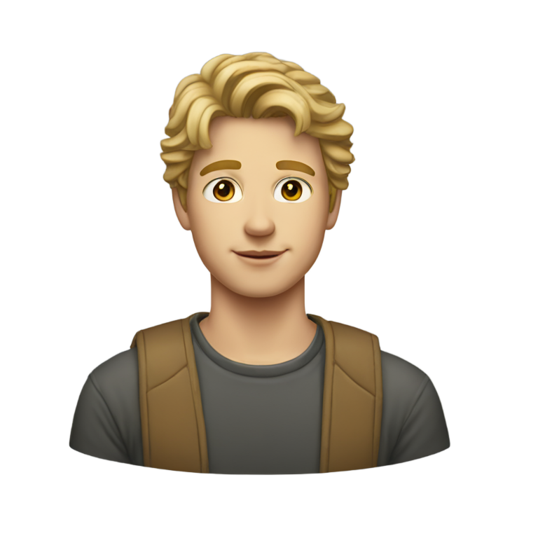 genmoji : Adolescent blanc des années 80
